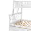Structure de lit de jour en bois Wren avec clôture, style rustique, pin massif-770448040-747019996