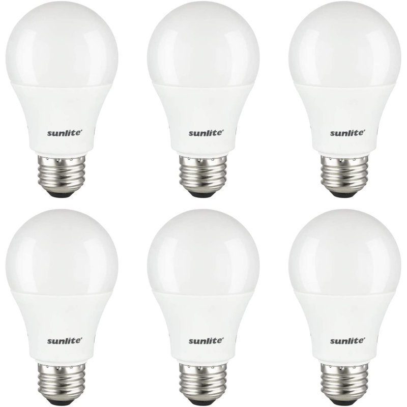 14 watts (100 watts équivalents), ampoule DEL A19, à intensité variable, culot E26 / moyen (standard), 4000 K