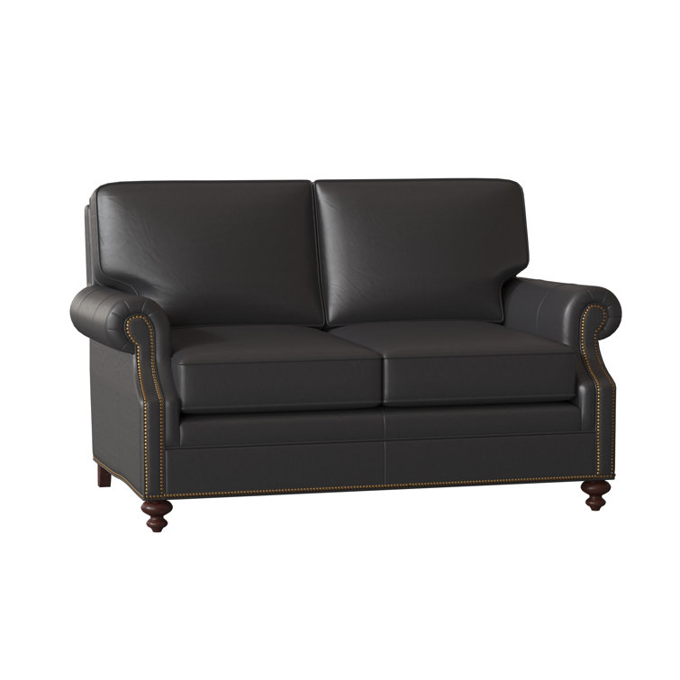 West Haven 59'' Leather Loveseat