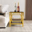 Table d'appoint 19,7 po Modern Gold-133446703