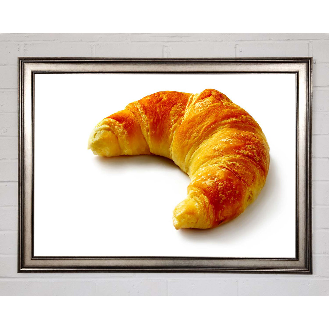 Croissant Delight - Einzelner Bilderrahmen Kunstdrucke