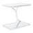 Modern Oxendine 20''W End Table with Mirrored Top - Durable Metal Frame Table for Chic Living Spaces-1578573373
