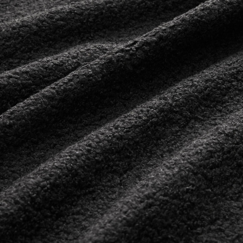 Canapé modulaire surdimensionné en tissu 148 po, Noir