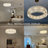 10-Light 31" Dimmable Alabaster Round Chandelier (Bulbs Included)