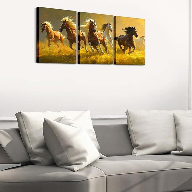 3 Piece Wrapped Canvas Print