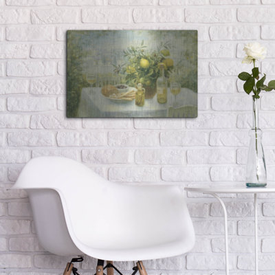 «Tuscan Table» par Danhui Nai, art mural en métal