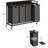 Laundry Hamper With Shelf, Laundry Basket 4 Section, Laundry Sorter With Pull-Out Removable Large 4 Color Bags And Movable Wheels, Metal Frame, 4 X 15.87 Gallons (60L)-1520022240