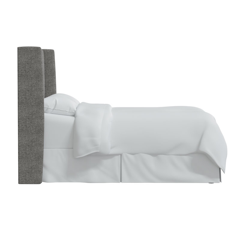 Bellfield Upholstered Headboard, Milsap Spray Sustain® Tweed, Twin