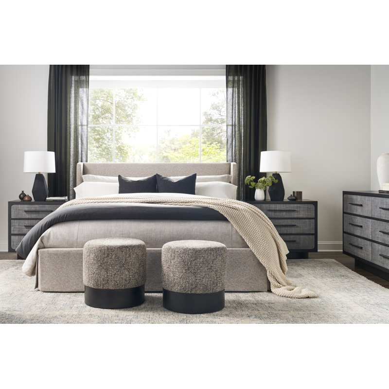 Table de chevet Reveal, Gris colombe
