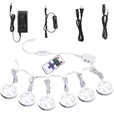 6 - Light Under Cabinet Puck Light