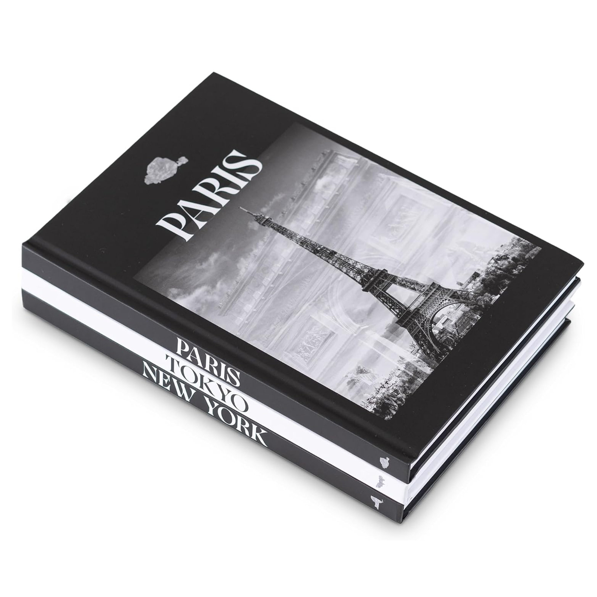 Latitude Run® 3-Piece Hardcover Decorative Book Set With Blank Pages ...