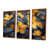 Toile avec cadre flottant brun