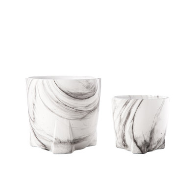 Ensemble de pots à fleurs 2 pièces