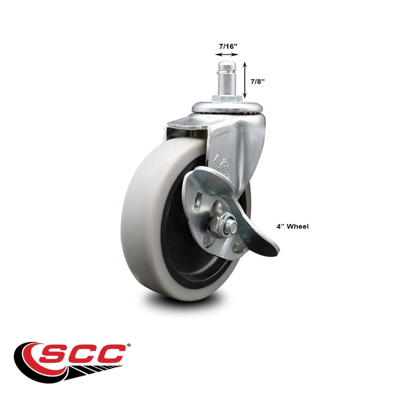 Thermoplastic Rubber Caster