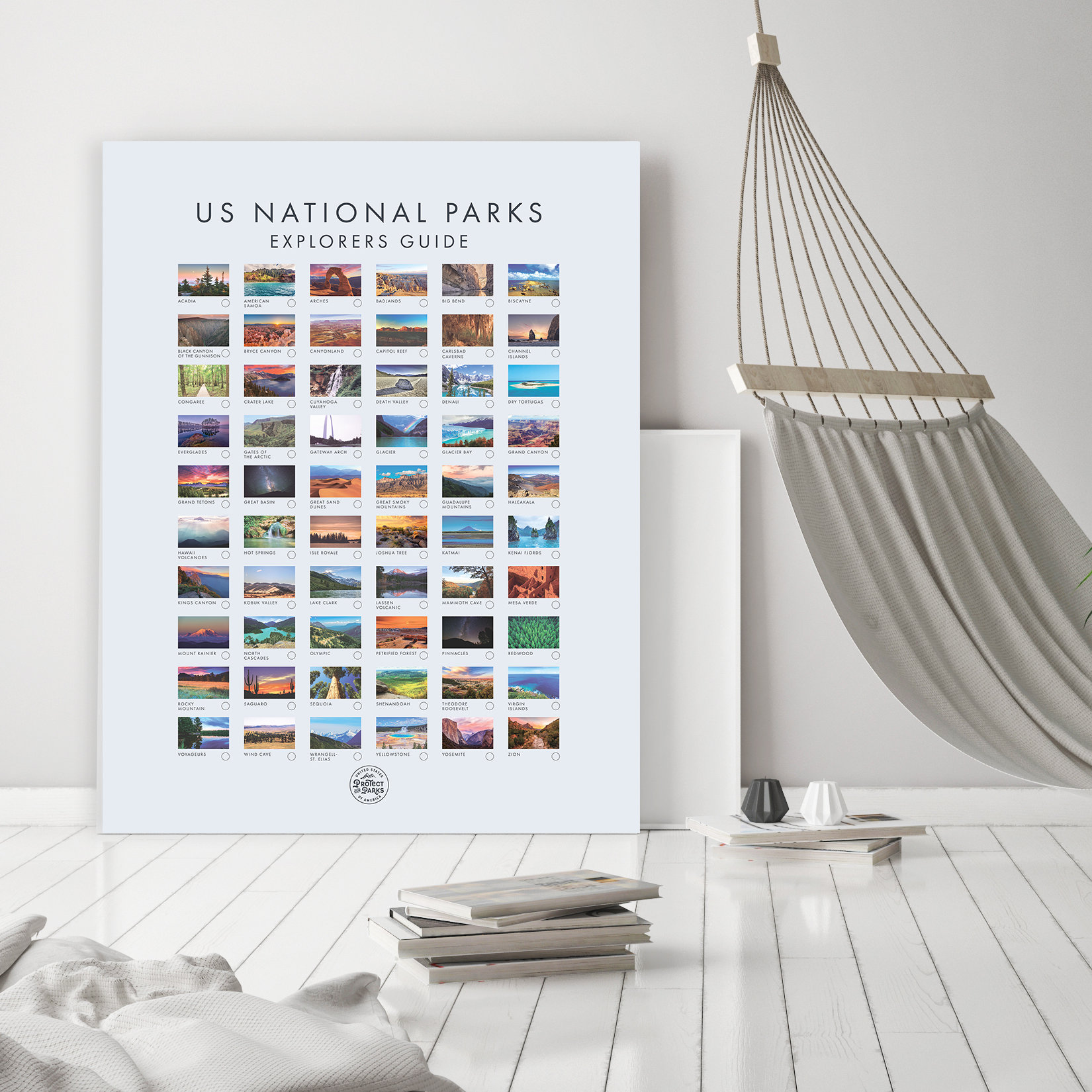 Epic Adventure Maps Usa National Park Push Pin Map Poster Reviews