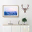 The Hanoi Skyline in Vietnam in Abstract - Picture Frame Graphic Art Print on MDF-55737835-55737833