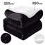 Haffa Reversible Sherpa Fleece Throw Blanket - Ultra-Soft, Warm & Cozy Comfort for All Seasons-121299955-121299960