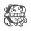 Arimentha Split Letter Monogram Wall Accent