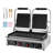 Commercial Panini Press Grill Electric Sandwich Maker Griddle Plate 19x9in