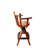 Kairee Swivel Solid Wood Counter Stool