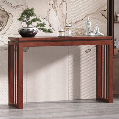 New Chinese-style solid wood console table.
