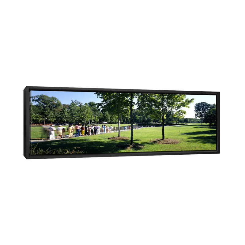 Reproduction de photo sur toile, H 12 po x l 36 po x P 1,5 po, Toile avec cadre noir
