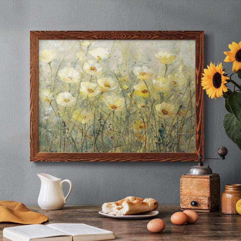 Été en fleurs I, Érable, H 22 po x l 32 po x P 1,5 po