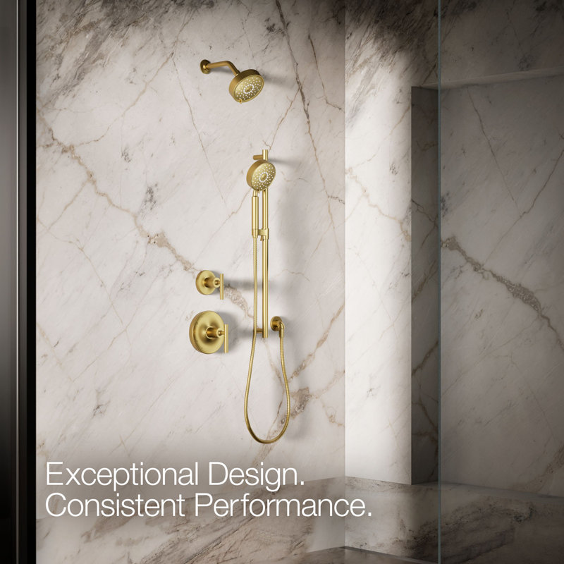 Purist® 2.5 GPM Multifunction Handheld Shower Head with Katalyst Air-Induction Technology, 1.75 GPM