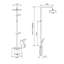 Système de douche mural complet thermostatique avec bec de baignoire-90646482