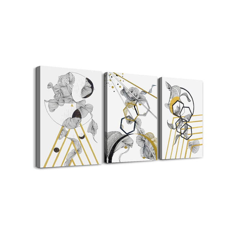 3 Piece Wrapped Canvas Print