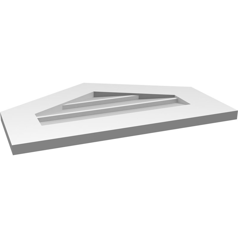 Ventilateur à pignon en uréthane non-fonctionnel Signature, H 16 po x l 24 po x P 1 po