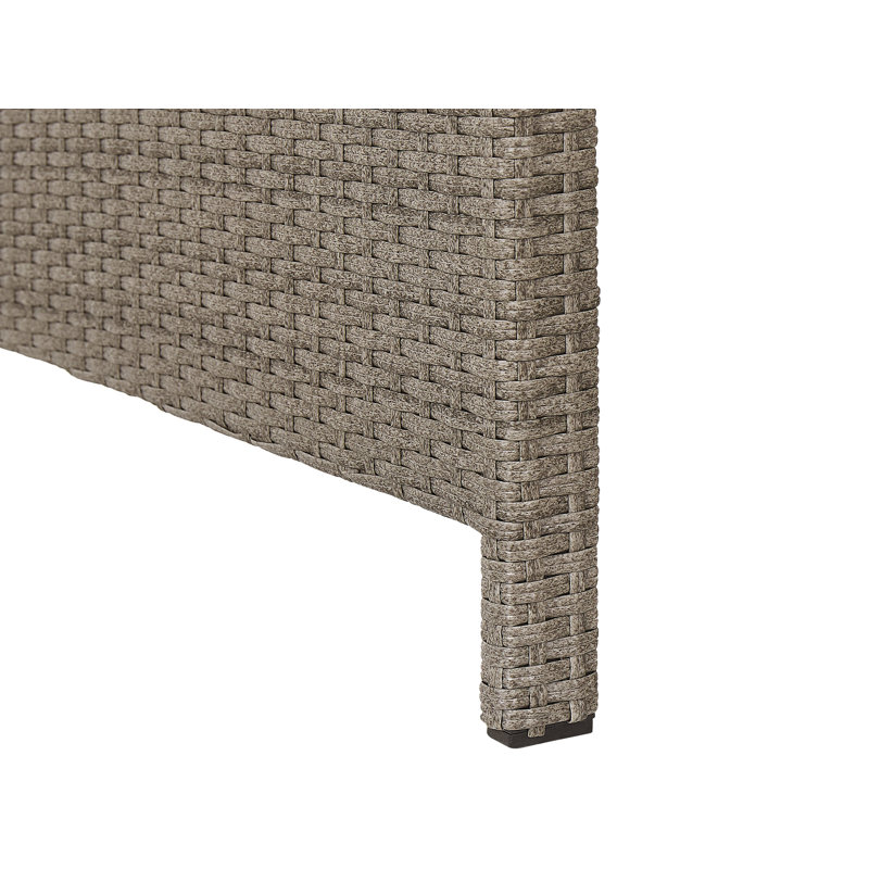 Anuar 5 - Person Seating Group with Cushions, Taupe, Grey