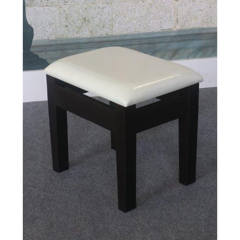 Manufactured Wood Accent Stool, Red Cocoa