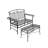 Ducor 2 - Person Patio Conversation Set