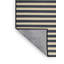 Tapis noir à rayures horizontales lavable à la machine-373174094