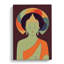 Artful Buddha - Wrapped Canvas-1924231158
