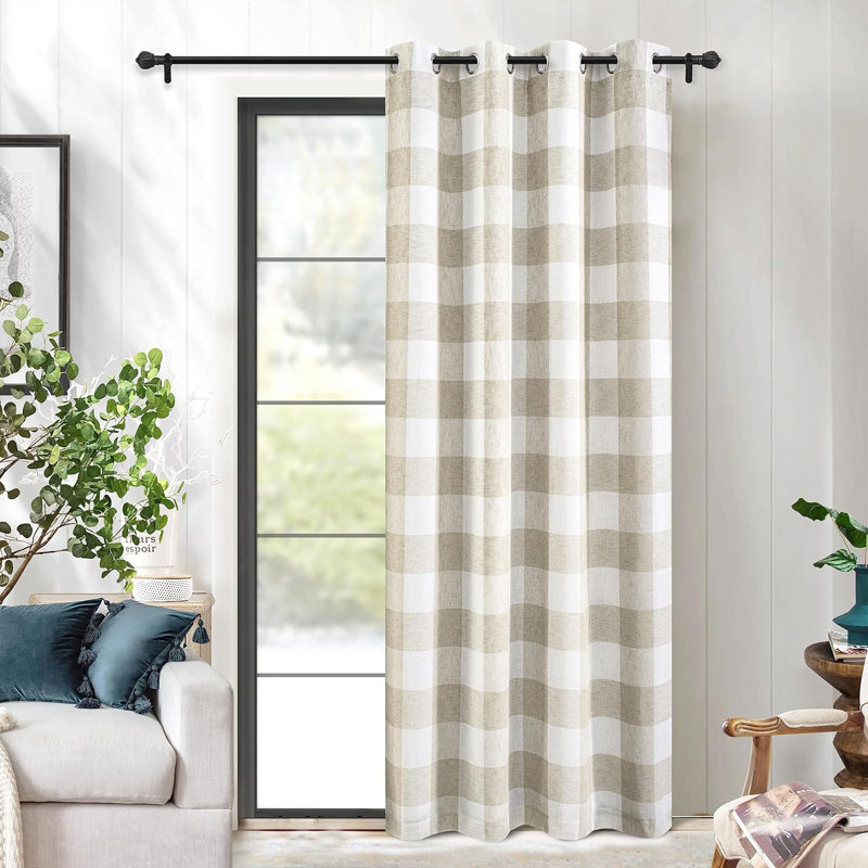 Antron Ployester Blackout Curtain Single Panel