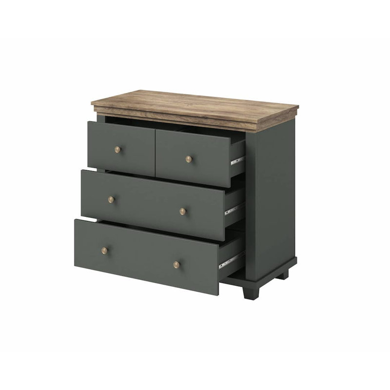 4 - Drawer Rectangle Accent Chest
