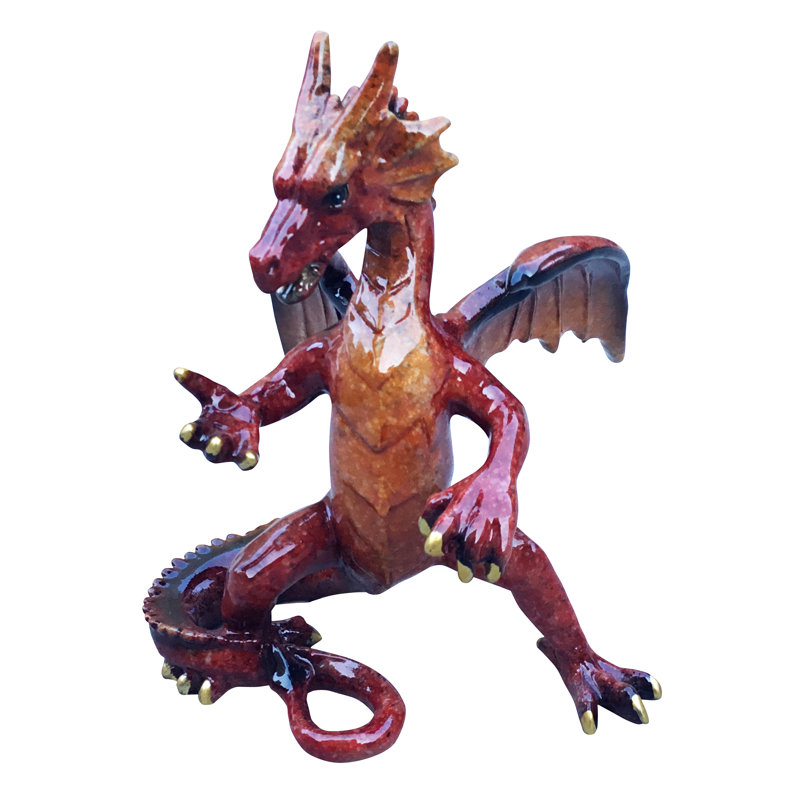 Delmer Animals Figurines & Sculptures, Red