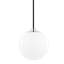 Luminaire suspendu sphère 1 lumière Luna-1604292610