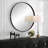 Kemely Metal Round Wall Mirror