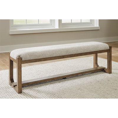 Tanari Faux Leather Upholstered Bench