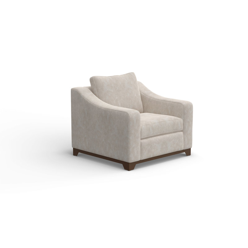 Joita Upholstered Armchair, Snow Polyester