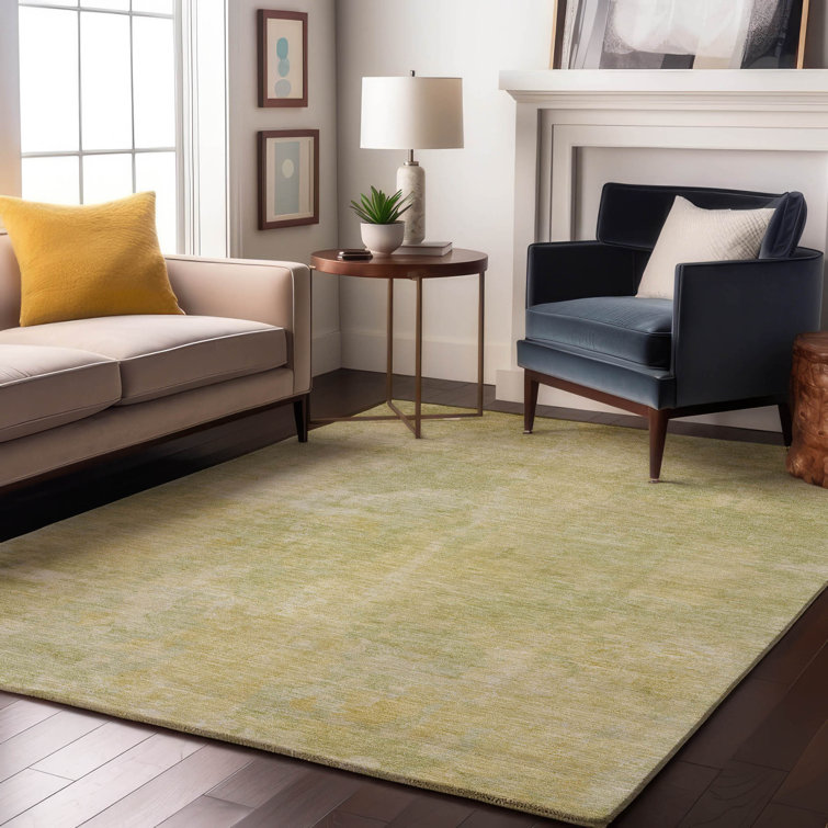 Premium Machine Washable Cerrito AMF573 Gold Rug