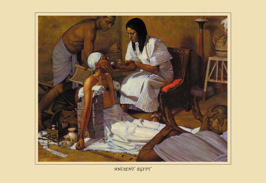 « antique égyptienne » par robert thom, impression