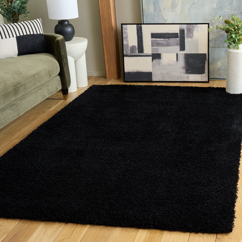Atlantis Shag 100 Performance Solid Color Rug, 5'-3" X 7'-6" Rectangle