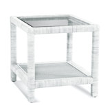 Pine Isle Glass End Table