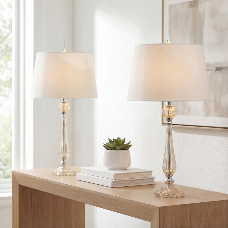 Golliday Glass Buffet Lamp