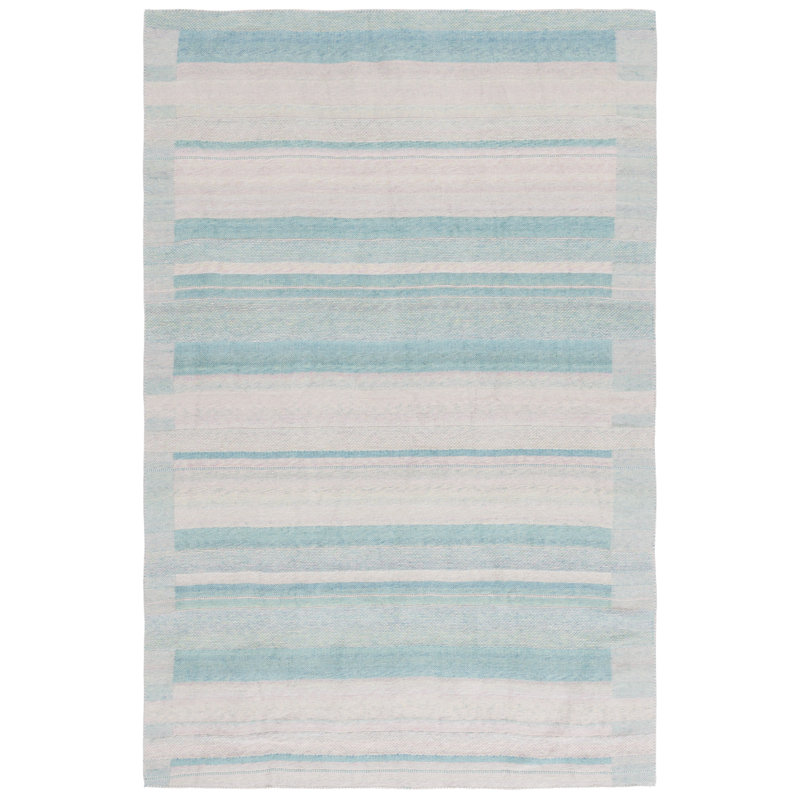 Abnel Performance Striped Rug, Rectangle 4' x 6'