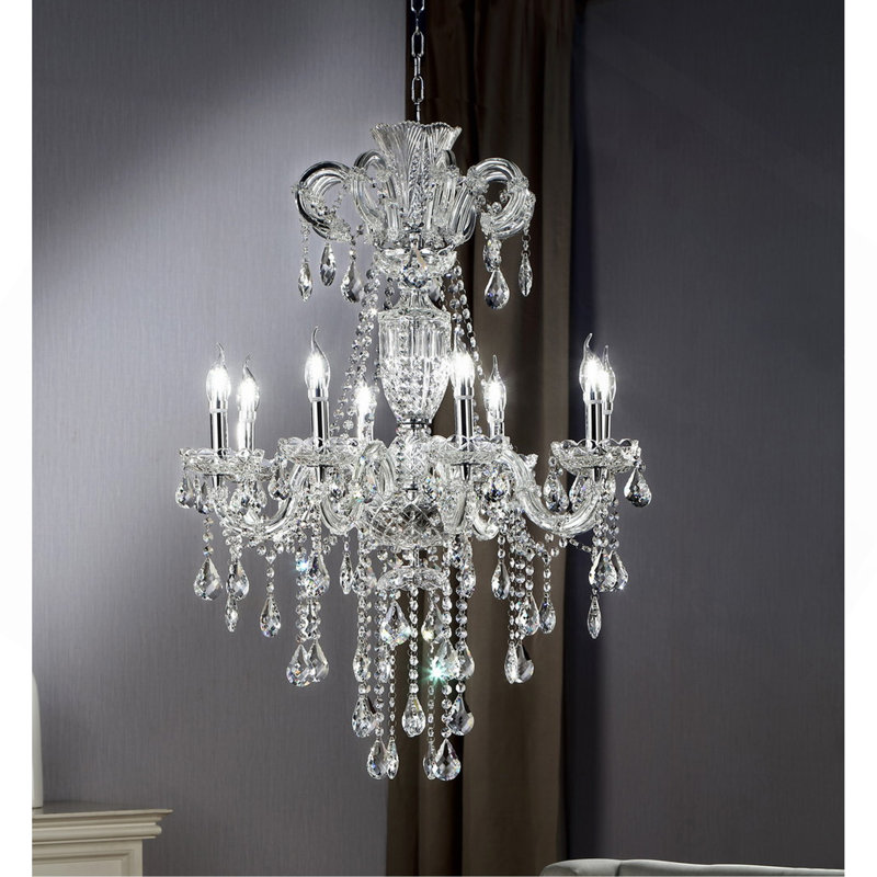 Lustre 37 lumières à DEL en cristal 37 po In Eilish